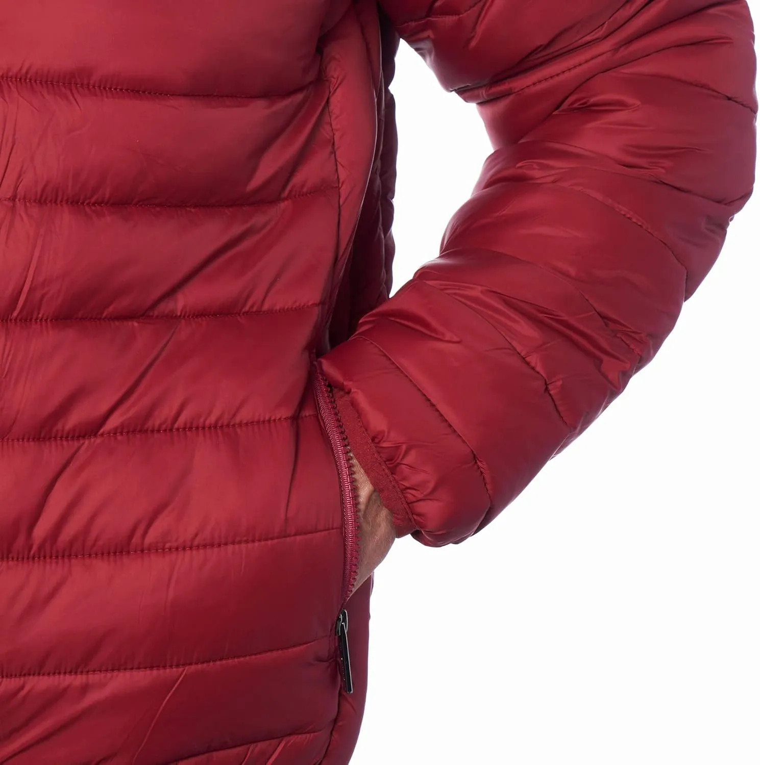 Alpine Swiss Niko Mens Puffer Jacket | Insulated Lightweight Down Alternative Coat | Packable, Water Resistant & Warm