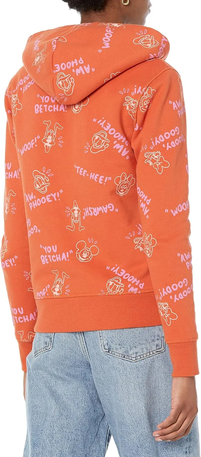 Amazon Essentials Disney | Marvel | Star Wars | Princess Women's Fleece Sherpa-Lined Full-Zip Hoodies