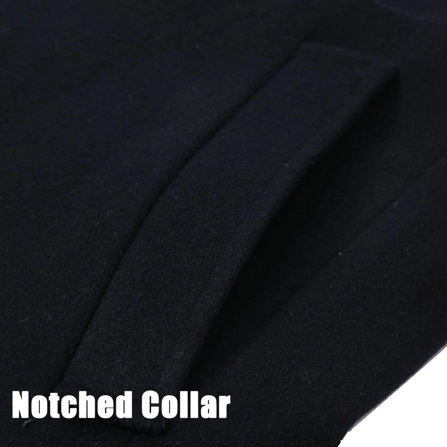 APTRO Men's Luxury Full Length Trench Coat Long Wool Overcoat Winter Windbreaker
