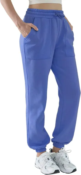 Baggy Sweatpants for Women High Waisted Soft Fleece Lining Sweatpants with Pockets Y2K Joggers Lounge Campus Outfits