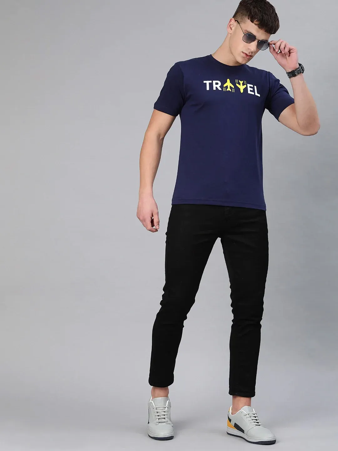 Black cargo jeans