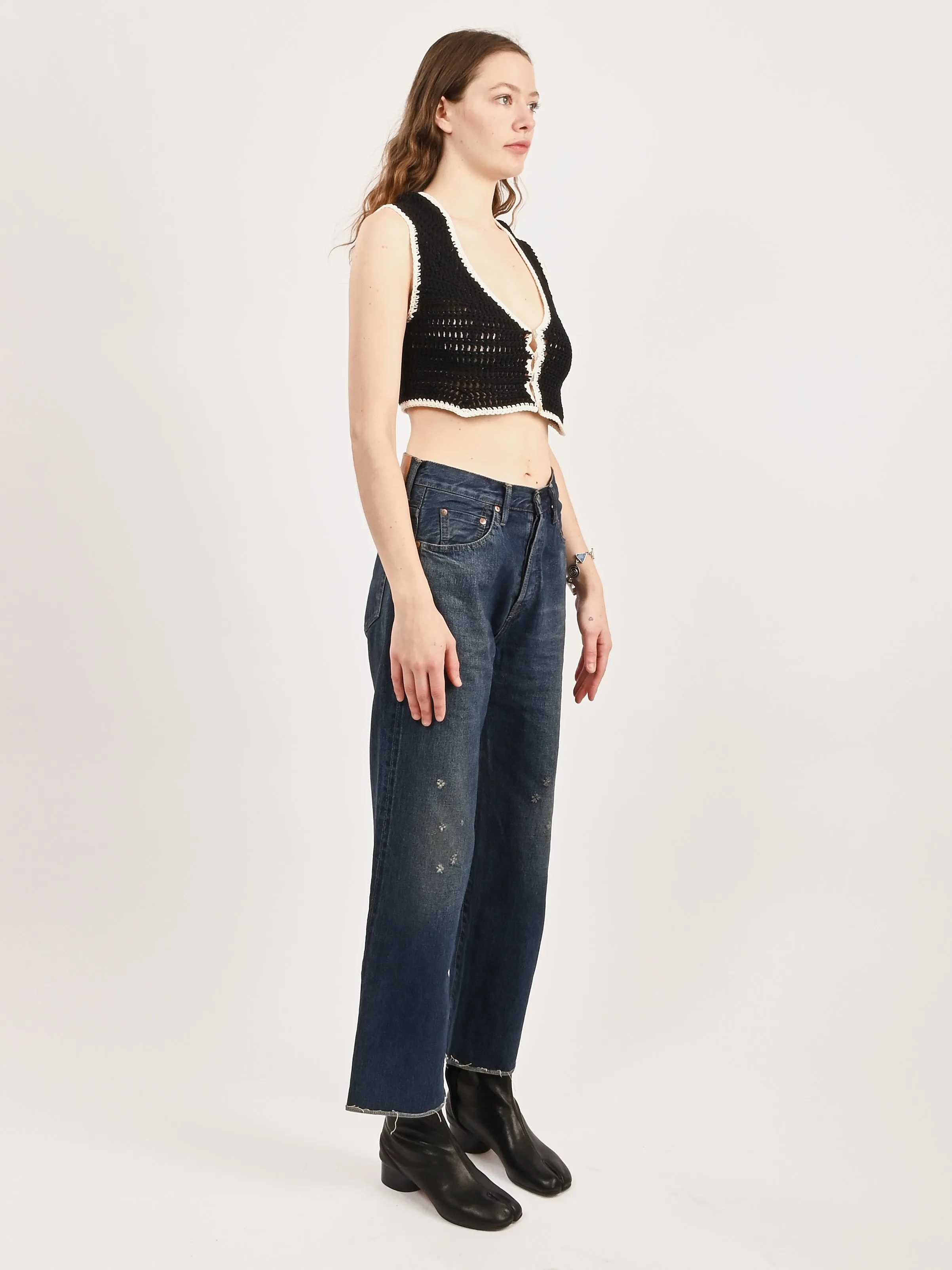 Black Cleo Vest