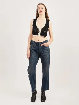 Black Cleo Vest
