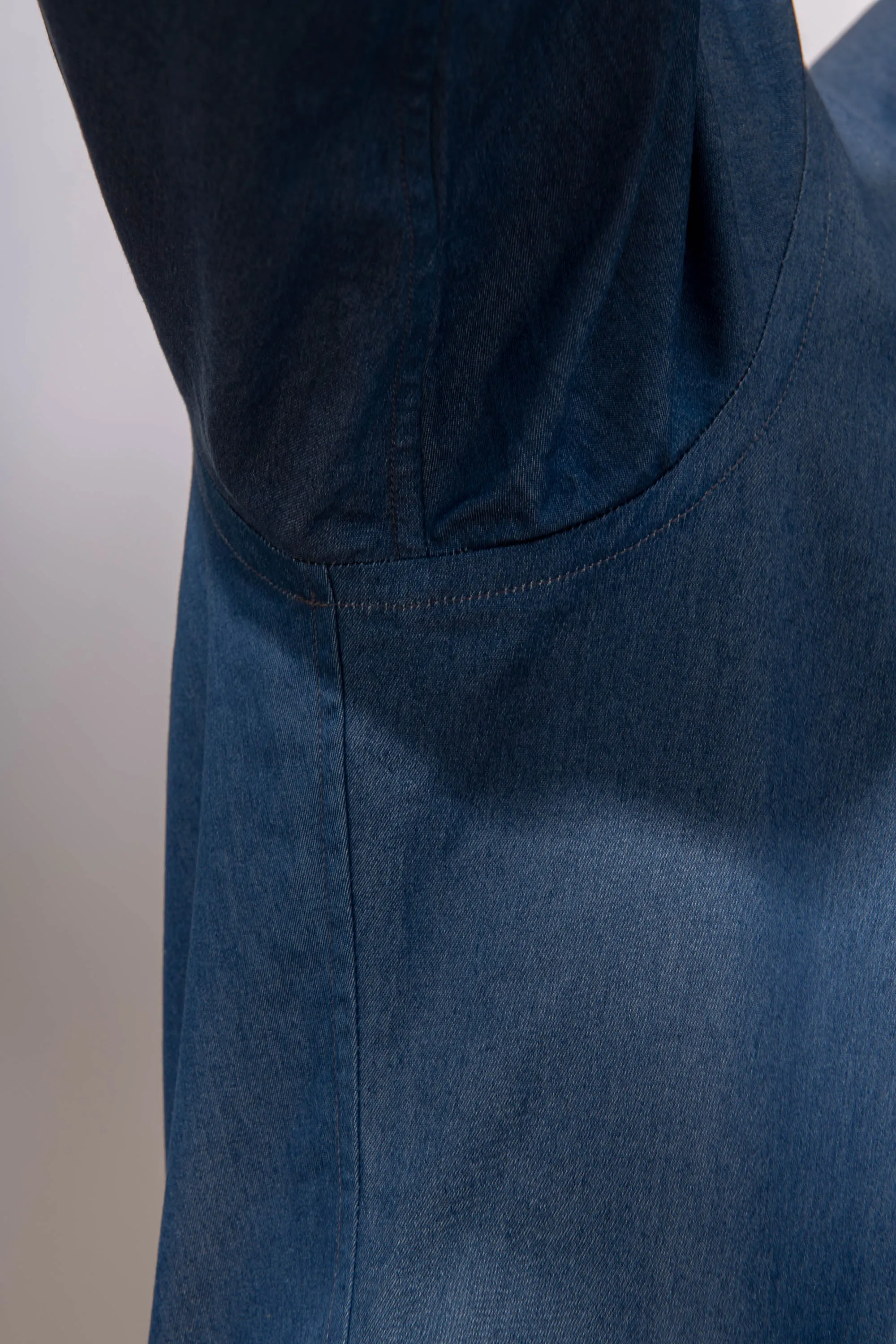 Button down denim shirt ”Sartoriale collection” - Made In Italy