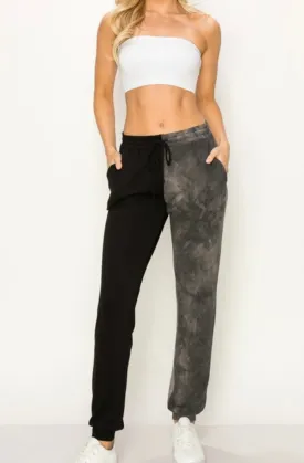 Color Block Joggers