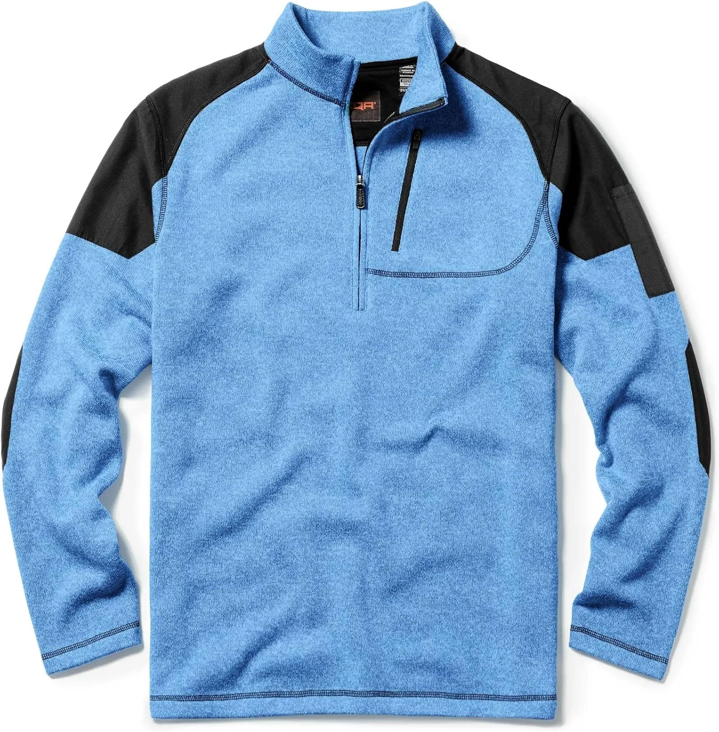 CQR Men's Thermal Fleece Half Zip Pullover, Winter Outdoor Warm Sweater, Lightweight Long Sleeve Sweatshirt