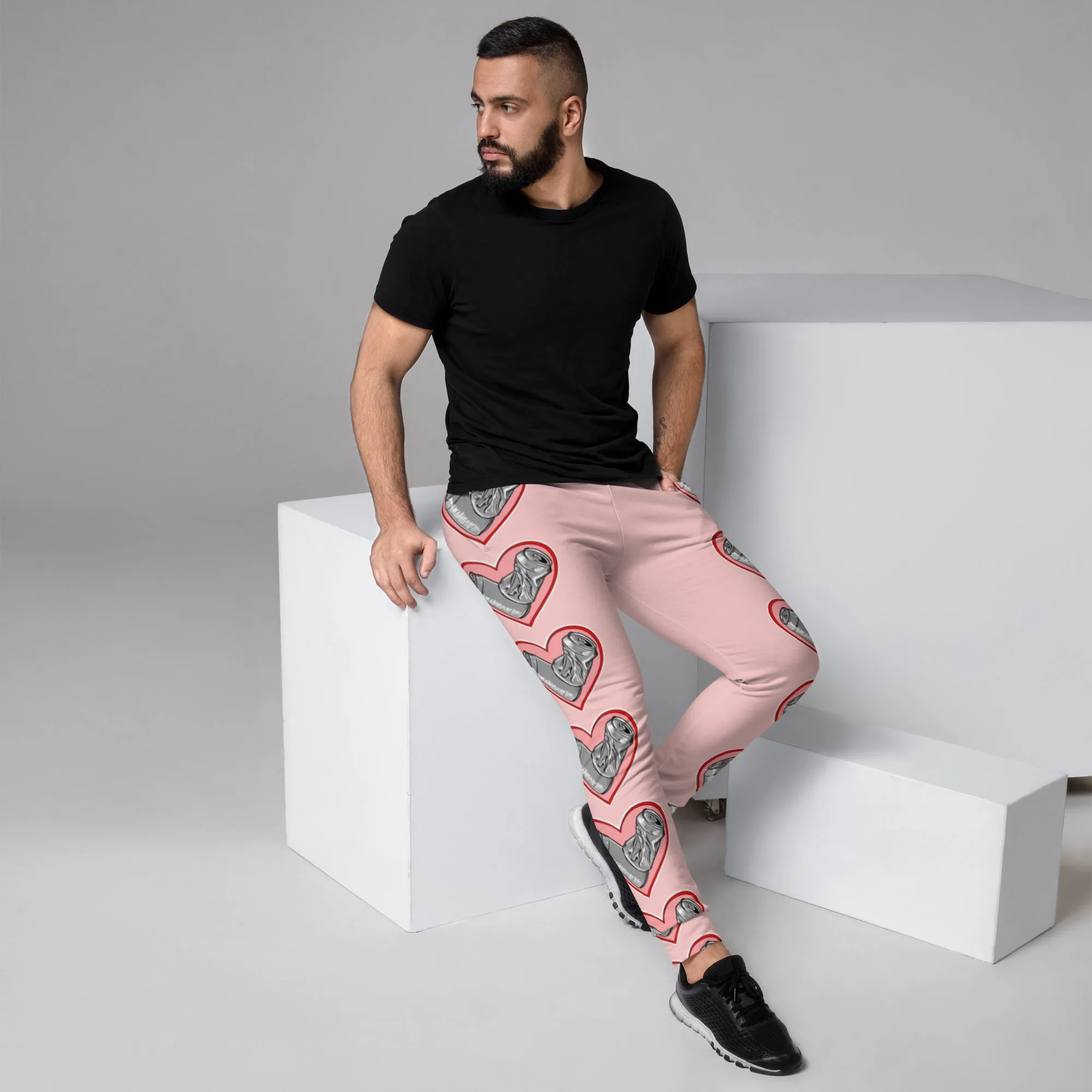 Crushin Heart in Pink Joggers