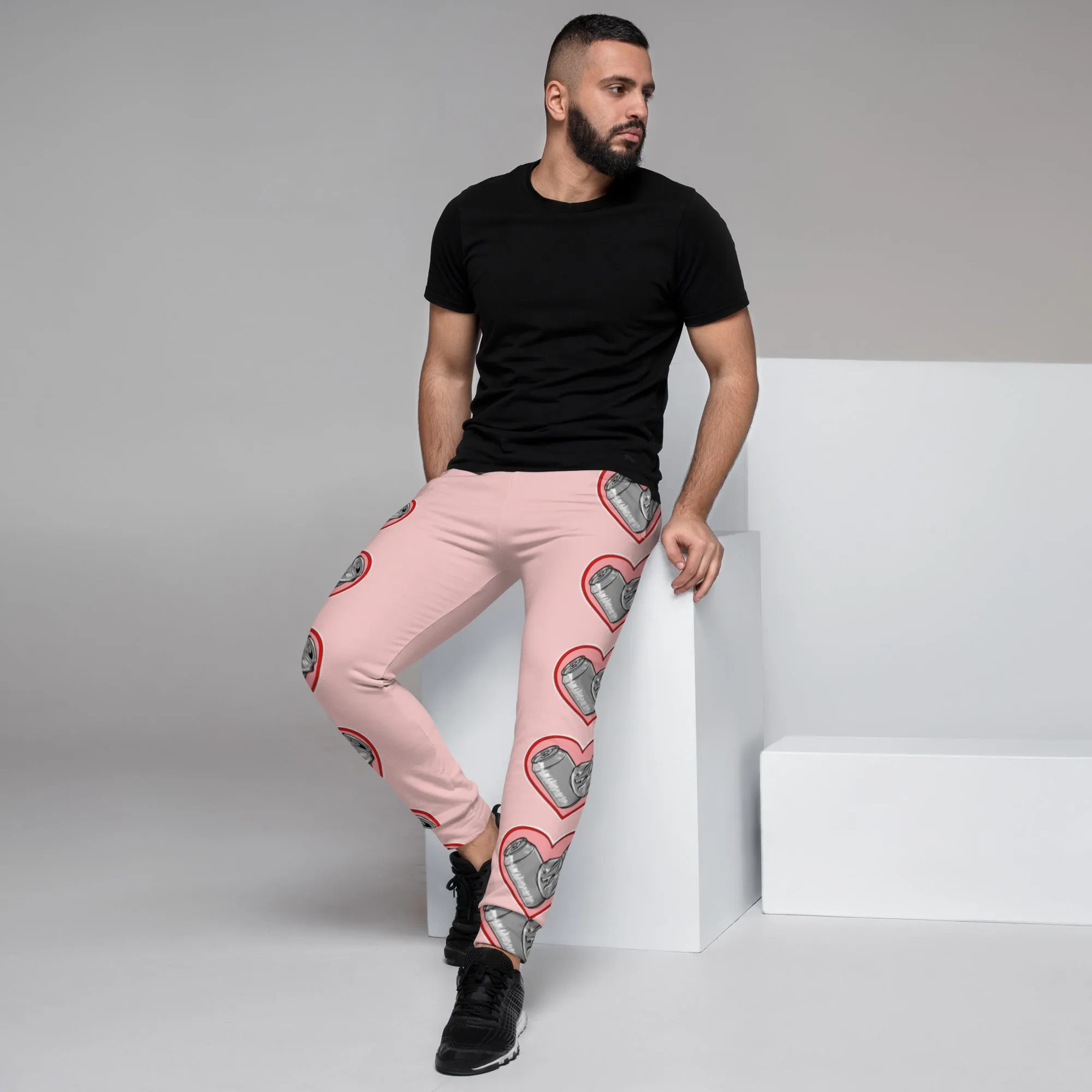 Crushin Heart in Pink Joggers