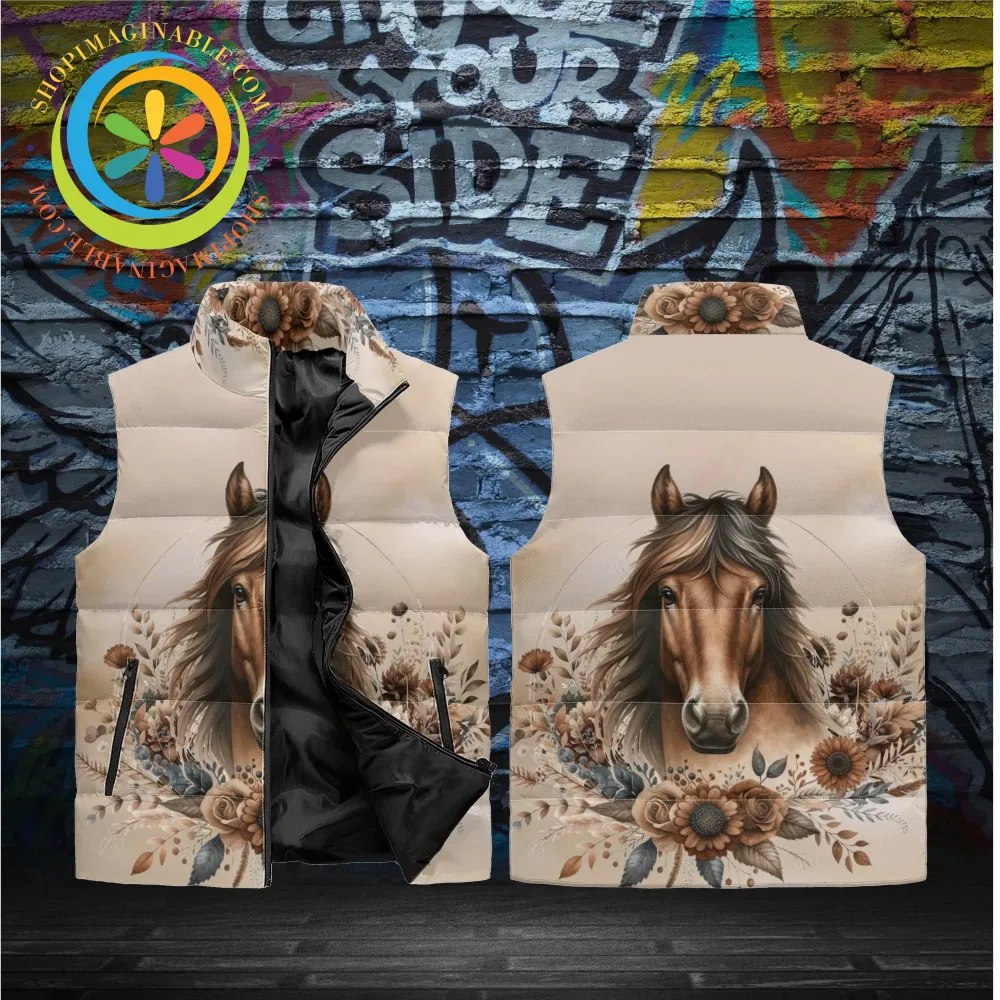 Horse Lovers Puffer Vest