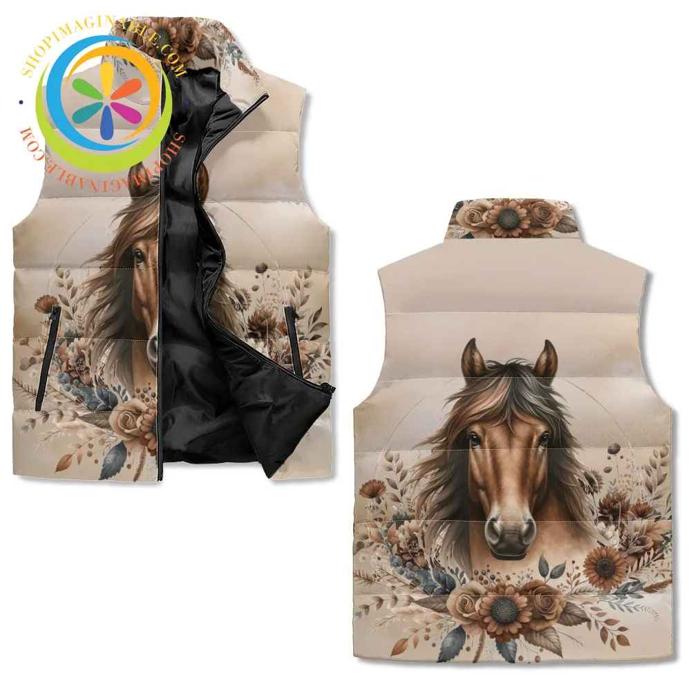 Horse Lovers Puffer Vest