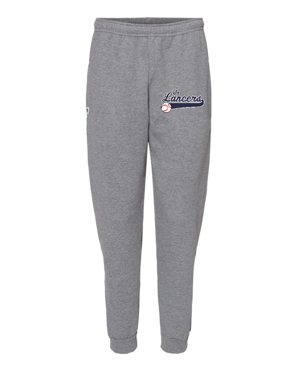Jr. Lancers Baseball Russell Athletic - Dri Power® 50/50 Fleece Joggers - 20JHBM w/ JRL Logo on Hip.