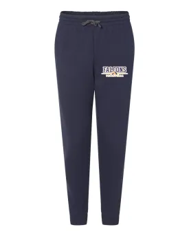 JTHS Falcons JERZEES - Nublend® Joggers - 975MPR - NAVY w/ Small Logo on Hip