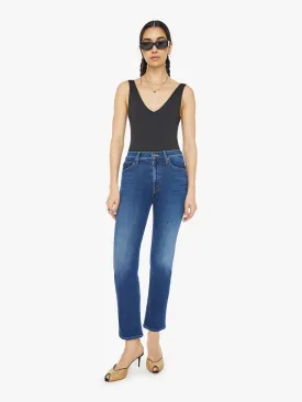 Mother - These Boots Are Made for Walkin' Mid Rise Rider Flood Straight Leg Jean