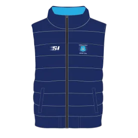 Newbuildings Cricket Club Puffer Jacket Sleeveless
