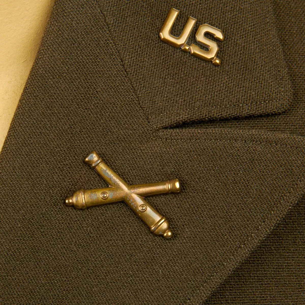 Original U.S. WWII 8th Armored Division Named Officer Grouping