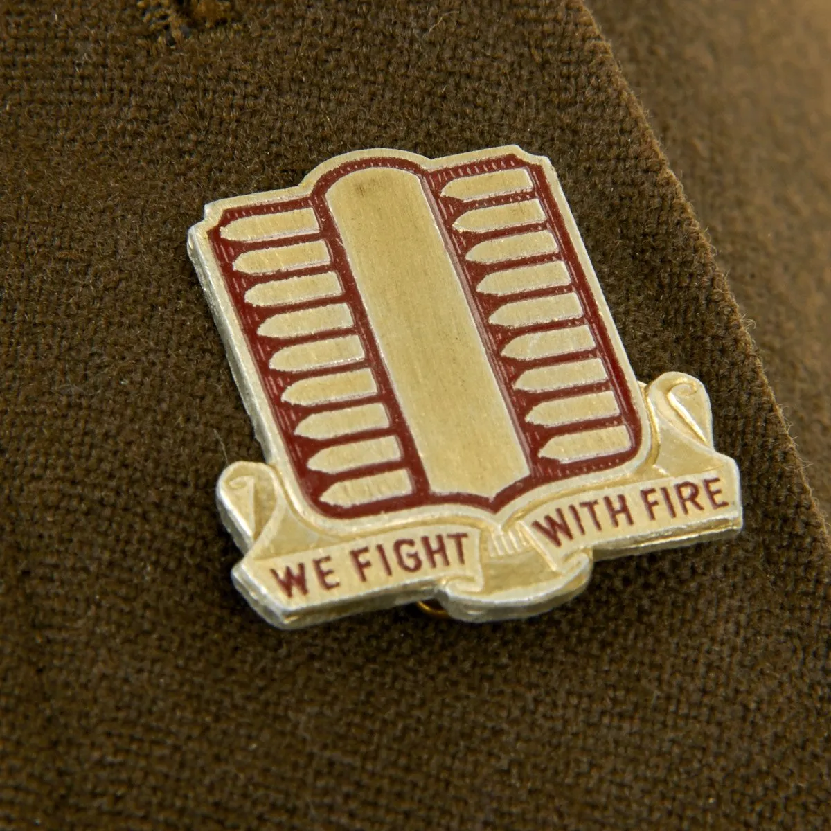 Original U.S. WWII 8th Armored Division Named Officer Grouping