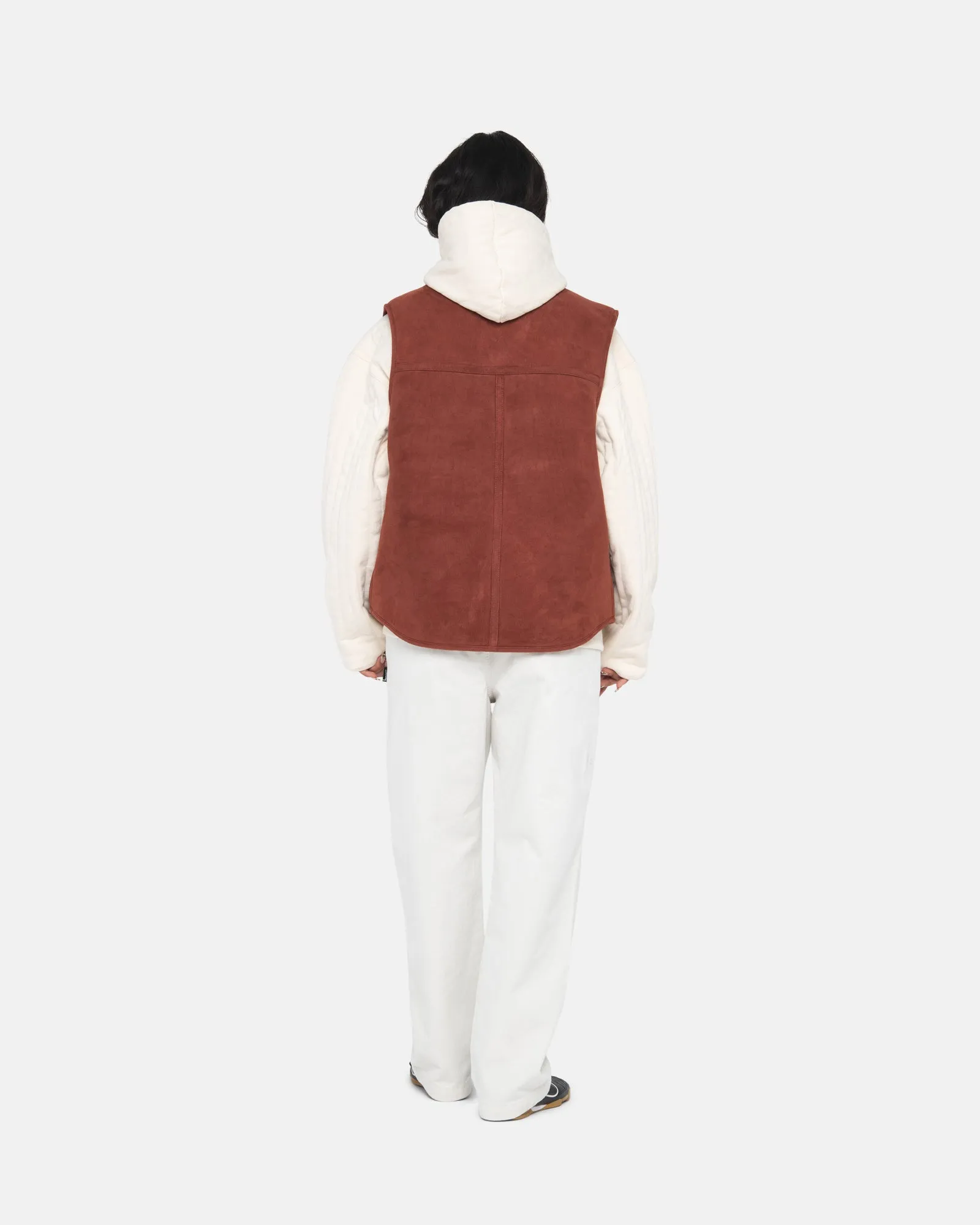 REVERSIBLE SHEARLING WORKGEAR VEST
