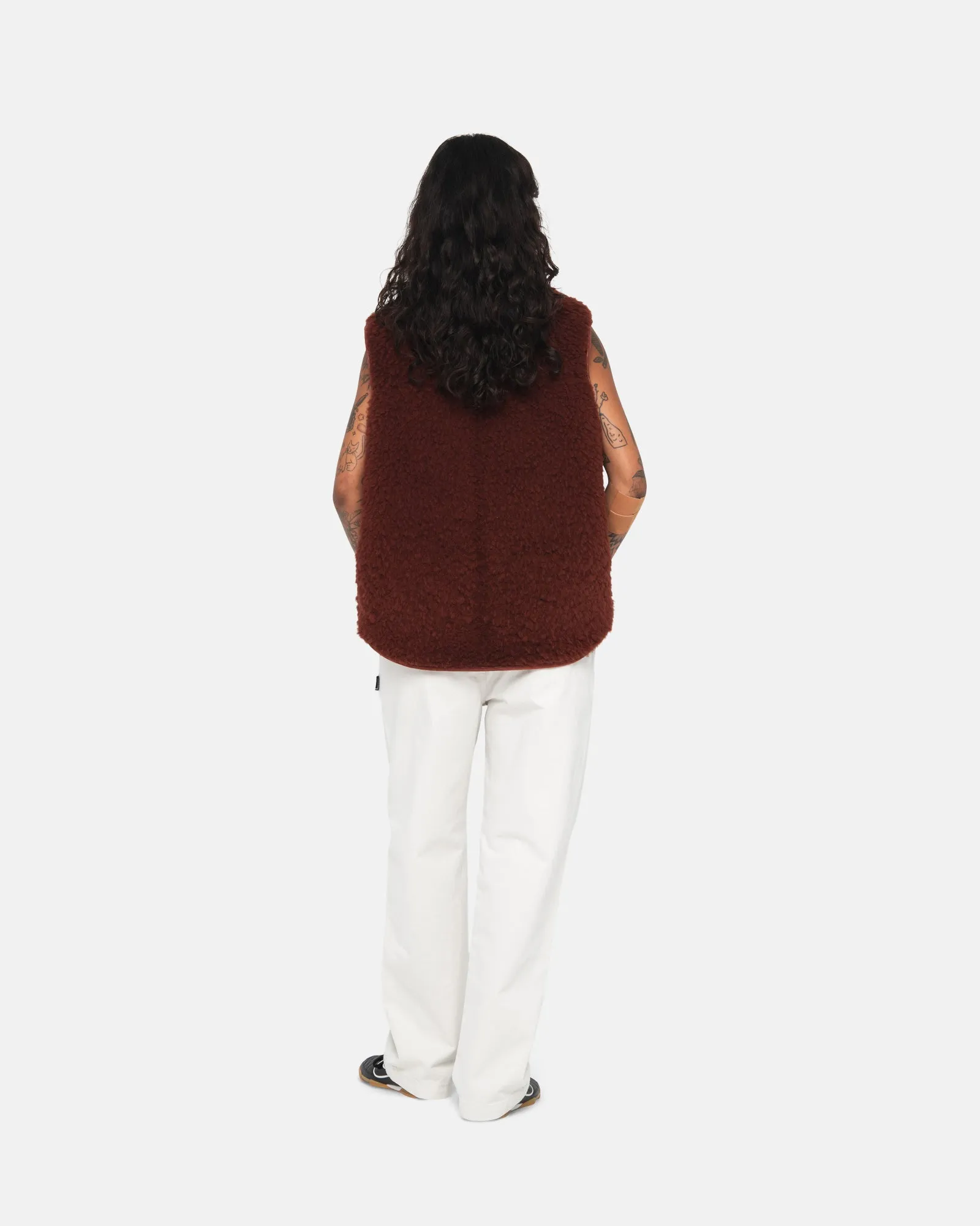 REVERSIBLE SHEARLING WORKGEAR VEST