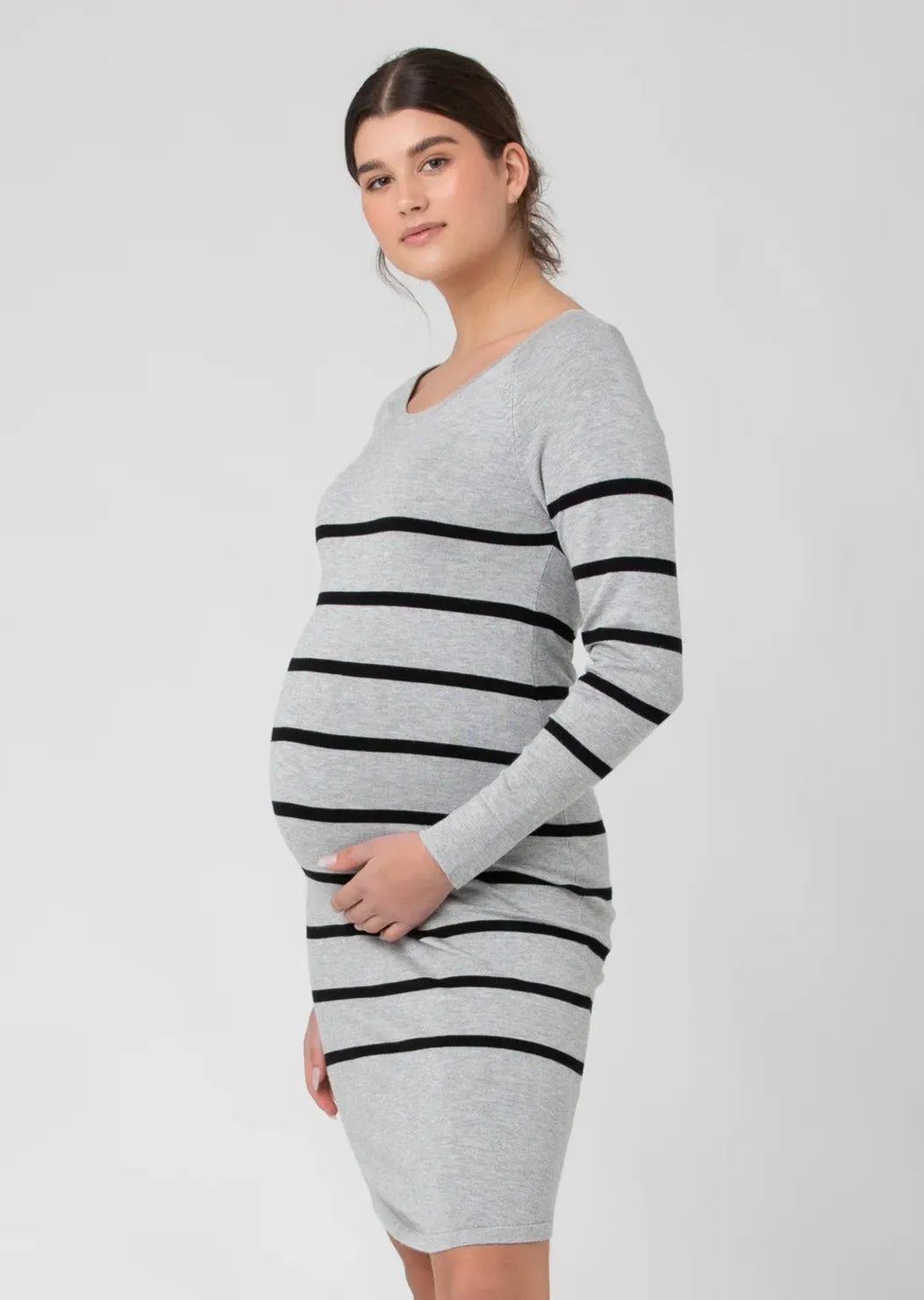 Valerie Striped Knit Dress