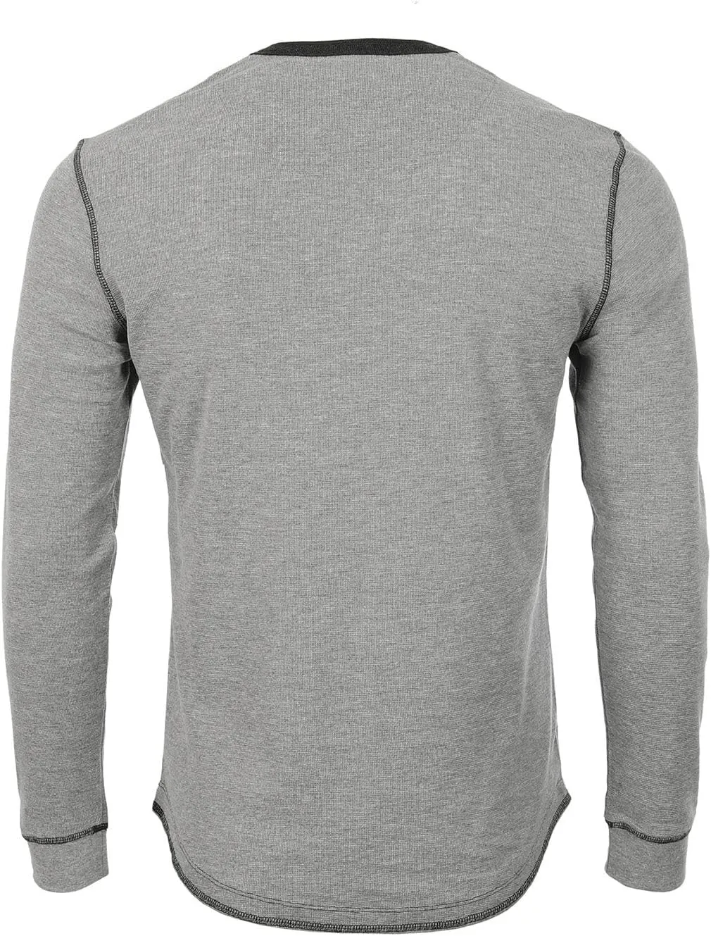 ZIMEGO Men's Long Sleeve Waffle Henley Lightweight Thermal Pullover T-Shirts